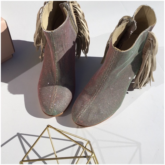 Anthropologie | Ouigal Amanda Leather Fringe Bootie - Picture 5 of 11